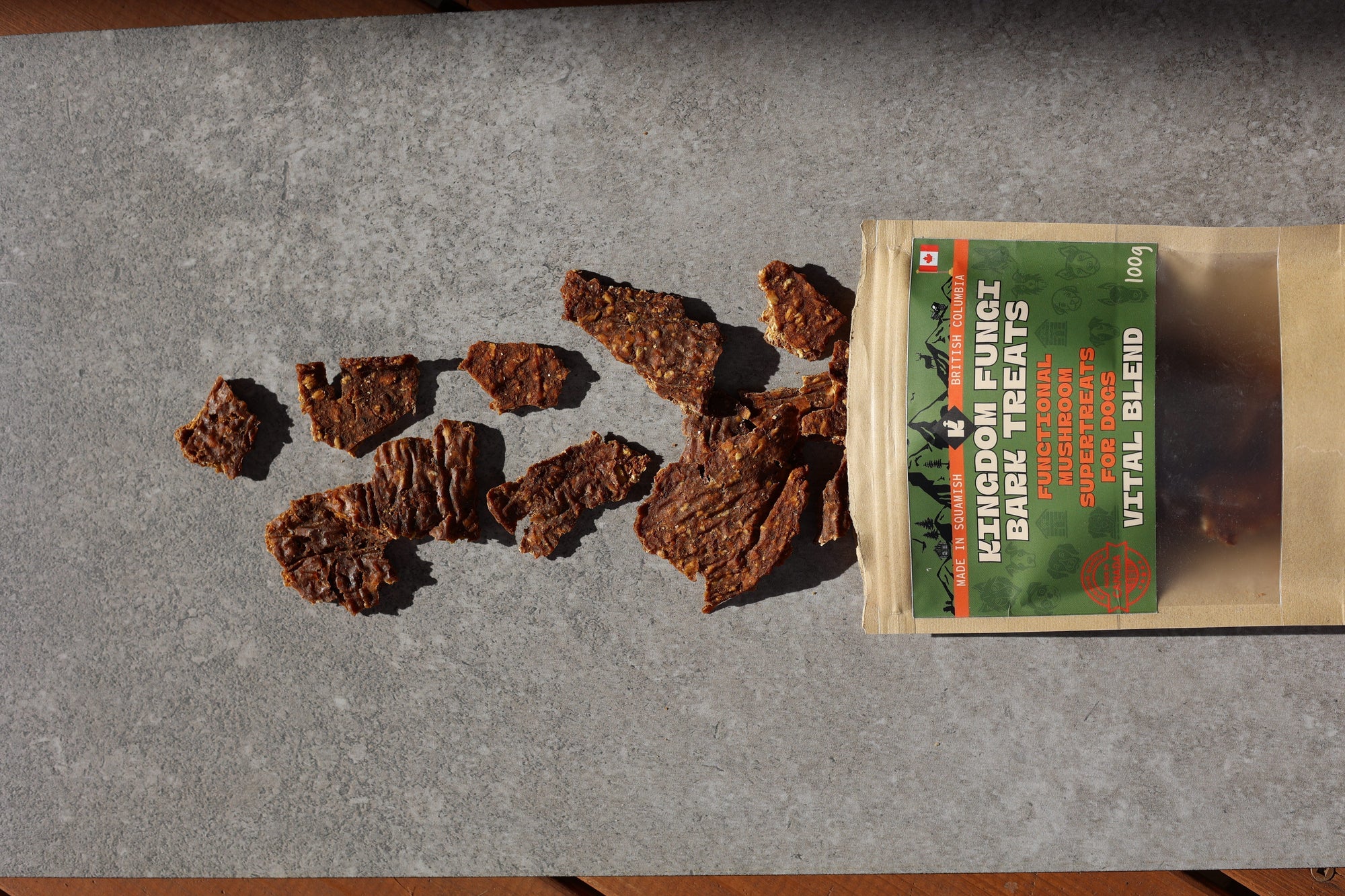 Meet Kingdom Fungi: The Squamish Chefs Crafting Functional Mushroom Dog Treats - The Fetching Box - Consciously curated monthly boxes, for dogs