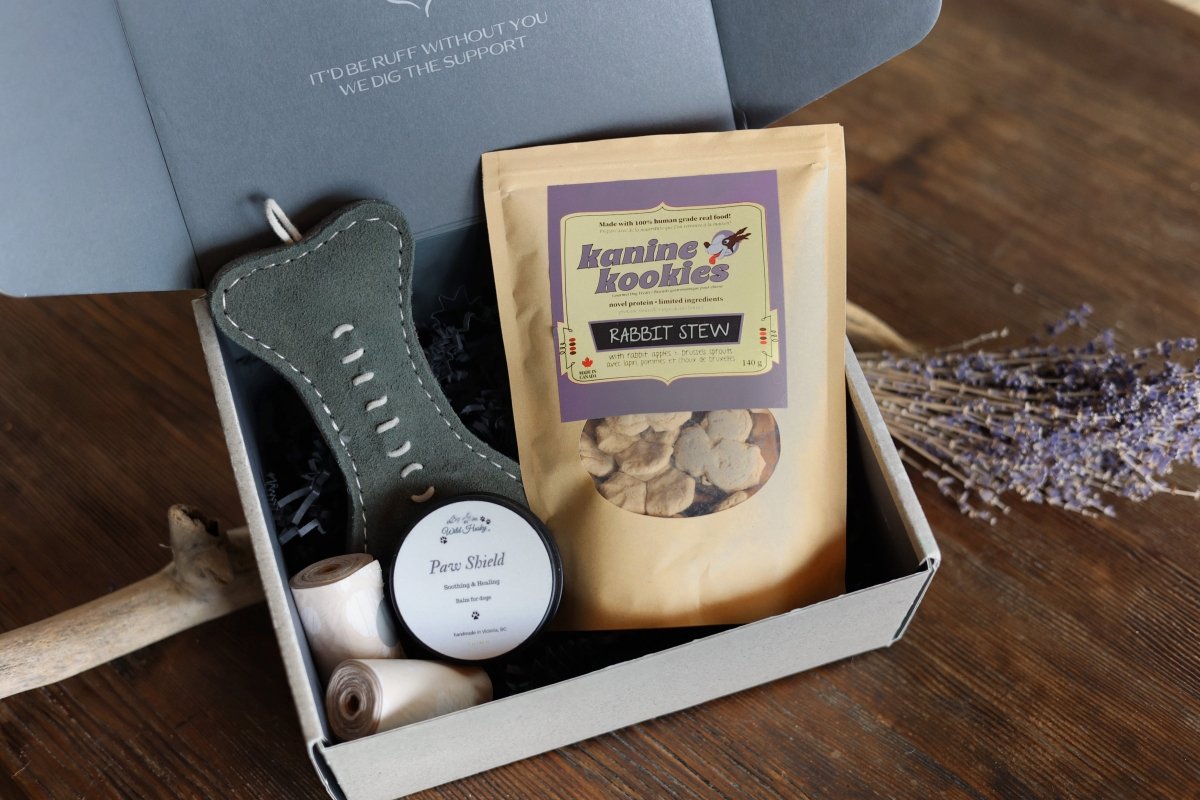 Omega Box: Curated Sustainable Monthly Dog Essentials - The Fetching Box - Consciously curated monthly boxes, for dogs